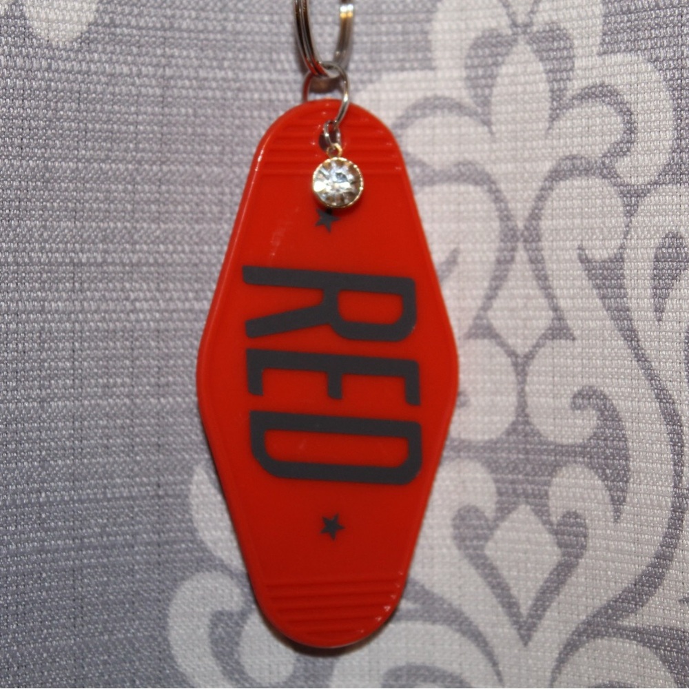 Taylor Swift Eras Red Hotel Keychain